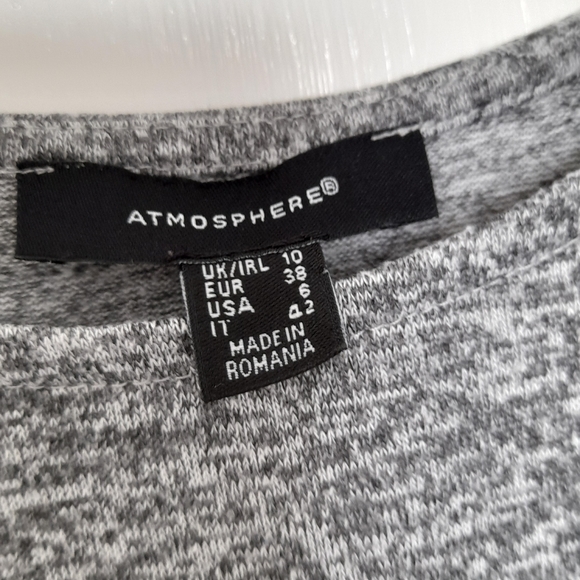 Grey Top with Lace Bottom - Picture 3 of 3